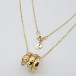 Load image into Gallery viewer, 18K Real Gold Elegant Stone Necklace
