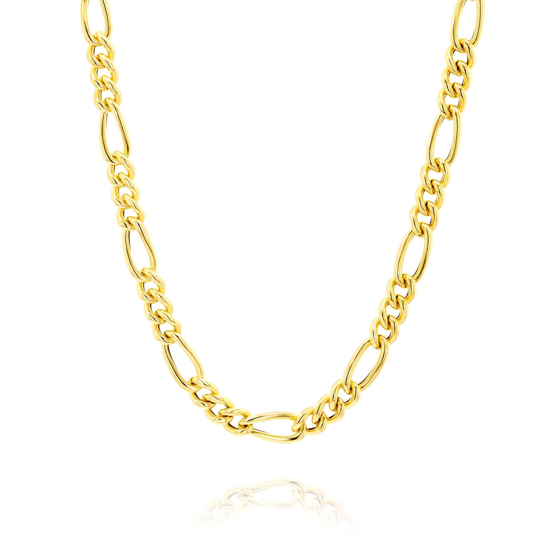 18K Real Gold Elegant Linked Chain