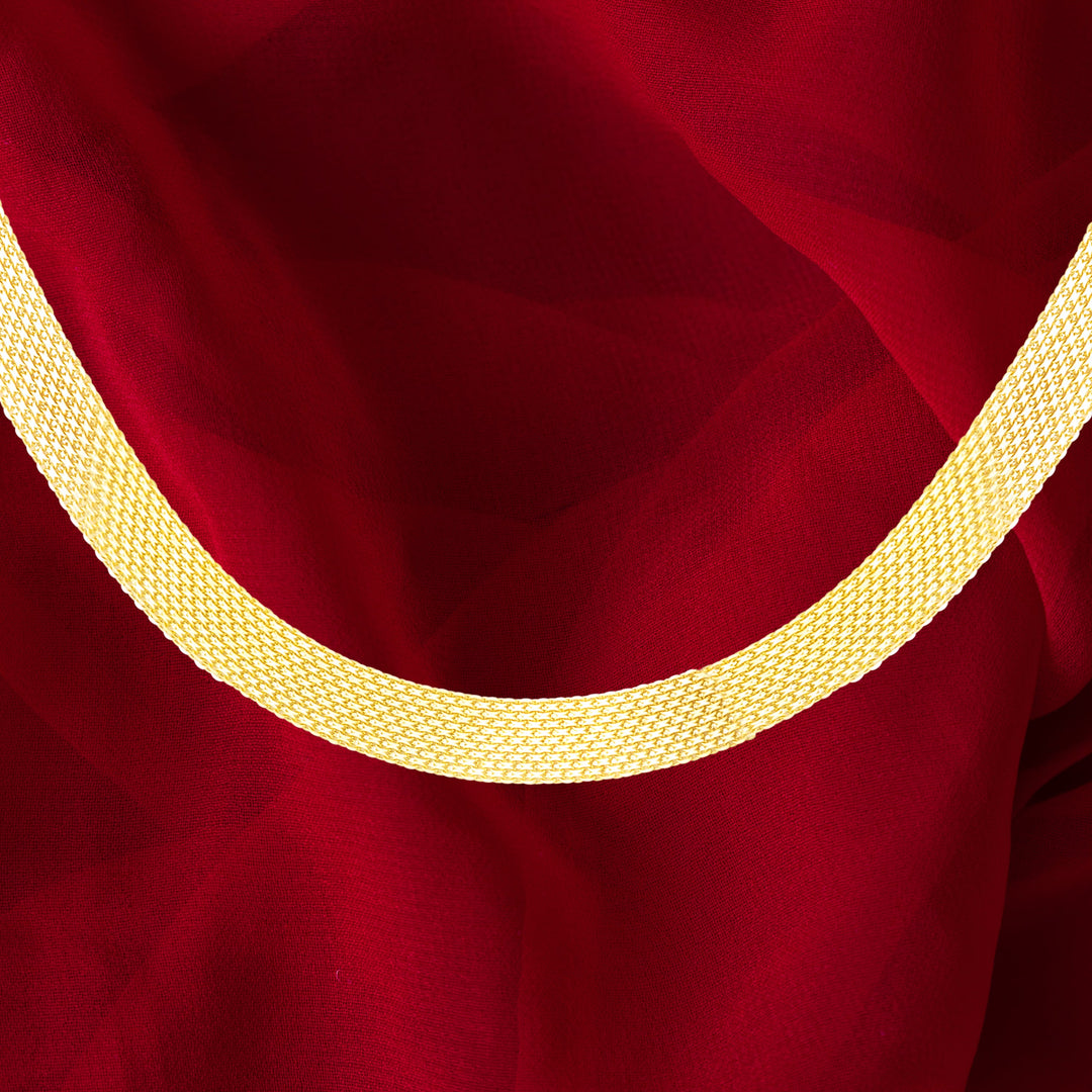 18K Real Gold Belt Chain
