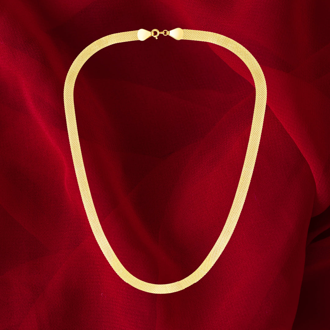 18K Real Gold Belt Chain