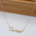 Load image into Gallery viewer, 18K Real Gold C.R Necklace
