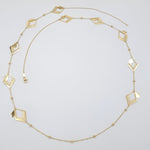 Load image into Gallery viewer, 18K Real Gold Long Necklace
