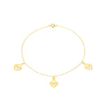 Load image into Gallery viewer, 18K Real Gold Fine Leaf Bracelet
