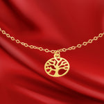 Load image into Gallery viewer, 18K Real Gold Fine Tree Bracelet

