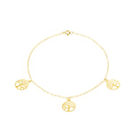 Load image into Gallery viewer, 18K Real Gold Fine Tree Bracelet
