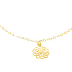 Load image into Gallery viewer, 18K Real Gold Fine Flower Bracelet
