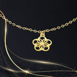 Load image into Gallery viewer, 18K Real Gold Fine Flower Bracelet
