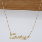 Load image into Gallery viewer, 18K Real Gold C.R Necklace
