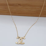 Load image into Gallery viewer, 18K Real Gold Elegant C.H Stone Necklace
