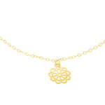Load image into Gallery viewer, 18K Real Gold Fine Flower Bracelet
