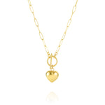 Load image into Gallery viewer, 18K Real Gold Elegant Heart Necklace