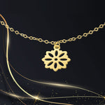 Load image into Gallery viewer, 18K Real Gold Fine Flower Bracelet
