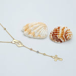 Load image into Gallery viewer, 18K Real Gold Elegant Mama Mary Cross Necklace
