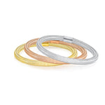 Load image into Gallery viewer, 18K Real Gold Elastic Bangle Set
