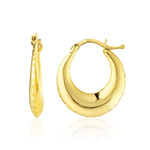 Load image into Gallery viewer, 18K Real Gold Round Loop Earring Set
