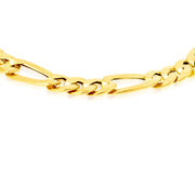 18K Real Gold Linked Bracelet