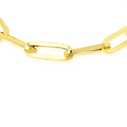 18K Real Gold Linked Bracelet