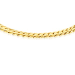 Load image into Gallery viewer, 18K Real Gold Thick Flat Bracelet