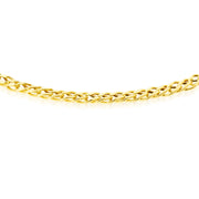 18K Real Gold Linked Bracelet