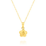 Load image into Gallery viewer, 18K Real Gold Fine Flower Necklace
