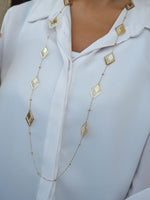 Load image into Gallery viewer, 18K Real Gold Long Necklace
