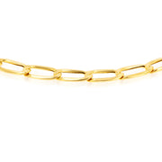 18K Real Gold Linked Bracelet