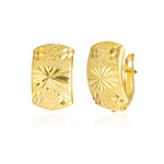 Load image into Gallery viewer, 18K Real Gold Clip Earrings