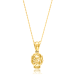 Load image into Gallery viewer, 18K Real Gold Panther Necklace
