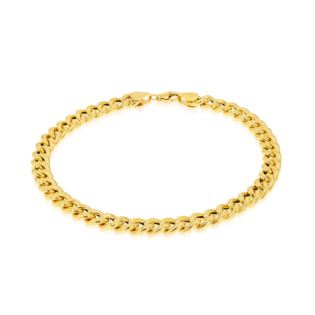 18K Real Gold Elegant Linked Bracelet