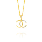 Load image into Gallery viewer, 18K Real Gold Elegant C.H Necklace
