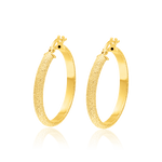 Load image into Gallery viewer, 18K Real Gold Round Earring Set
