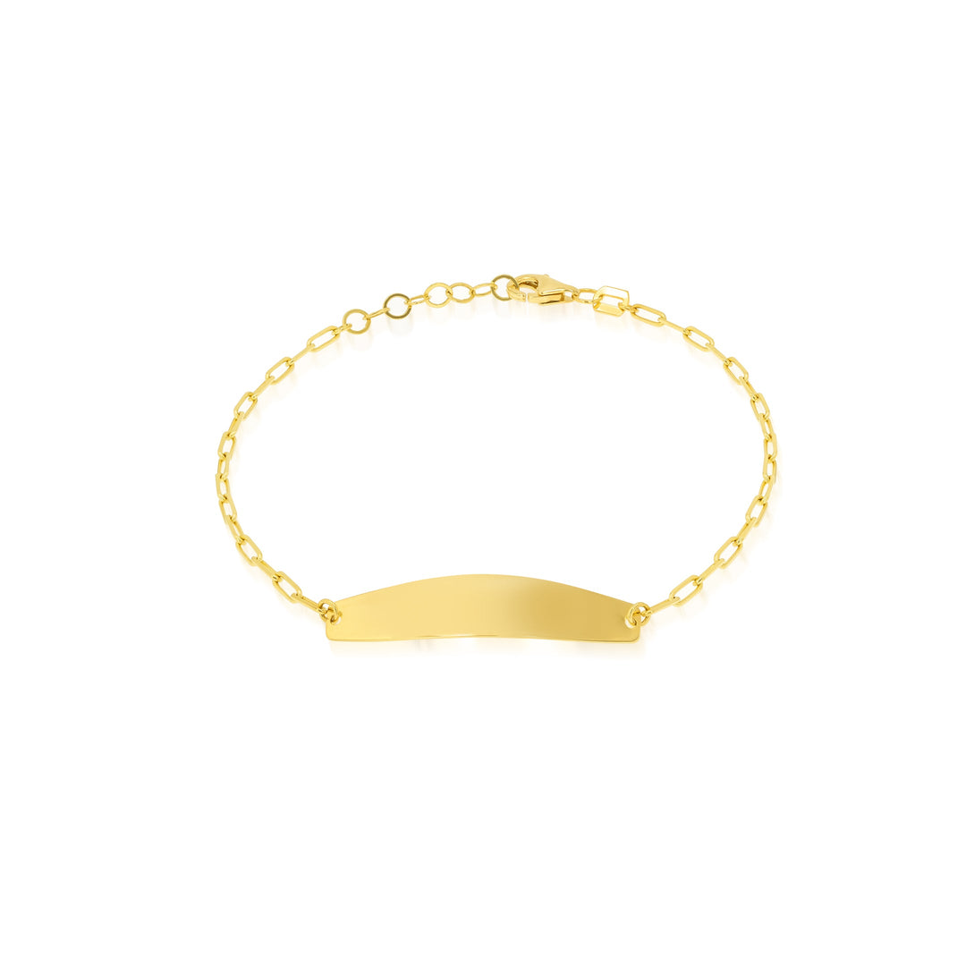 18K Real Gold Thin Bracelet