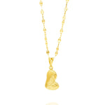 Load image into Gallery viewer, 18K Real Gold Mama Mary Necklace