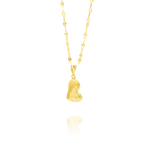Load image into Gallery viewer, 18K Real Gold Mama Mary Necklace