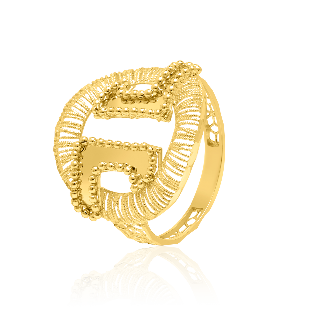 21K Real Gold Ring