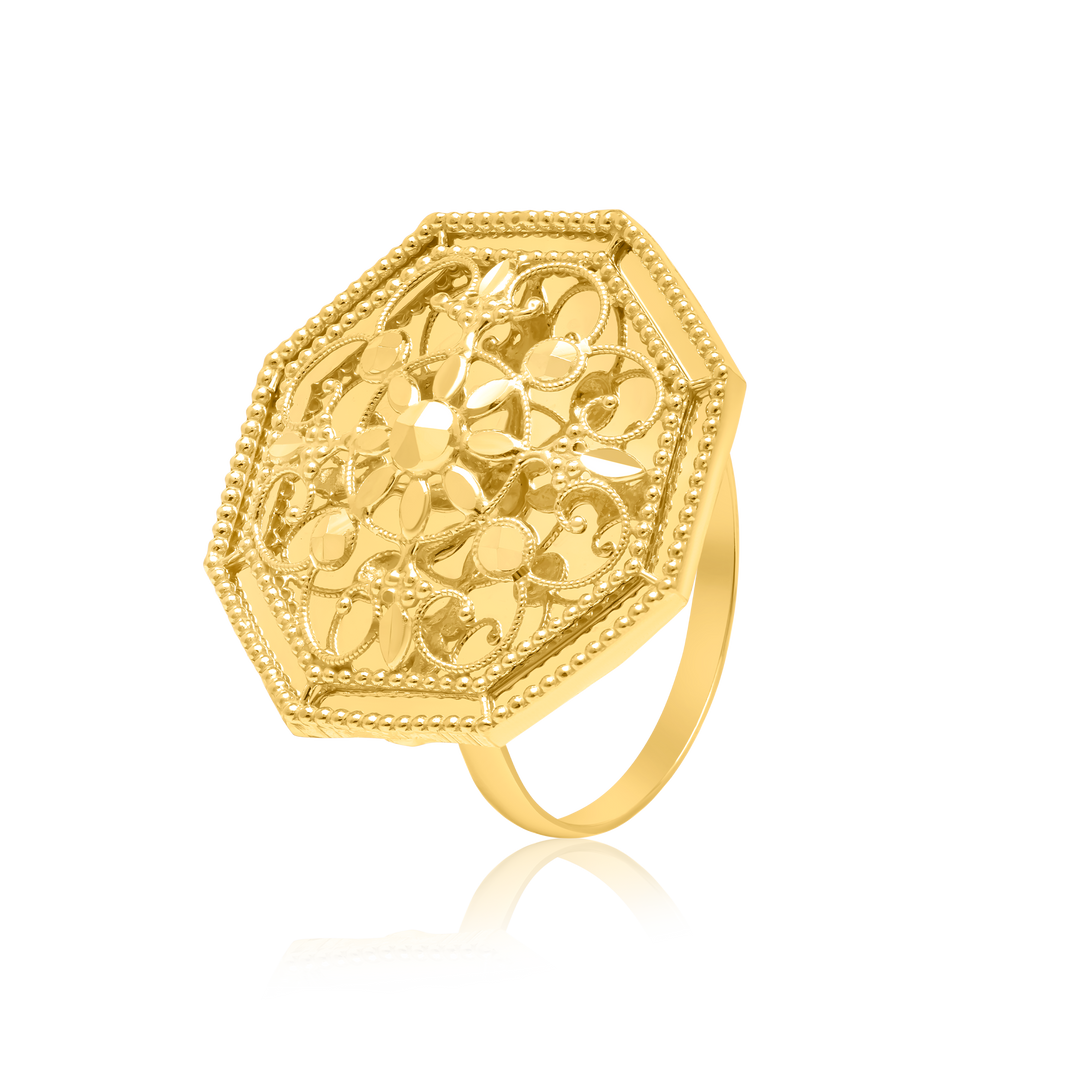 21K Real Gold Ring