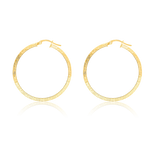 Load image into Gallery viewer, 18K Real Gold Round Hoop Earring Set

