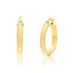 Load image into Gallery viewer, 18K Real Gold Round Earring Set
