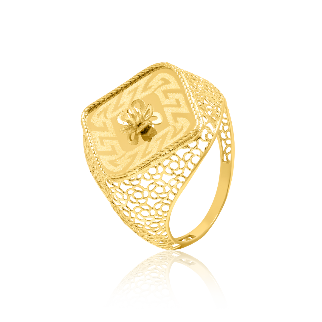 21K Real Gold Ring