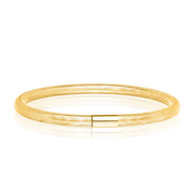 18K Real Gold Elastic Bangle