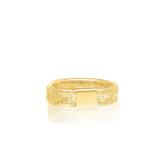 Load image into Gallery viewer, 18K Real Gold Elastic Bangle &amp; Ring Set
