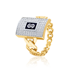 Load image into Gallery viewer, 18K Real Gold Elegant Linked Jewelry Set
