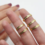 Load image into Gallery viewer, 18K Real Gold Couple Ring
