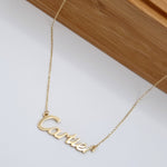 Load image into Gallery viewer, 18K Real Gold C.R Necklace
