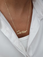 Load image into Gallery viewer, 18K Real Gold C.R Necklace
