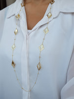Load image into Gallery viewer, 18K Real Gold Long Necklace

