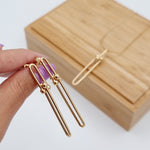 Load image into Gallery viewer, 18K Real Gold U-Link Jewelry Set
