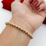Load image into Gallery viewer, 18K Real Gold Beads Bracelet
