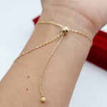 Load image into Gallery viewer, 18K Real Gold Beads Bracelet
