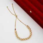 Load image into Gallery viewer, 18K Real Gold Beads Bracelet
